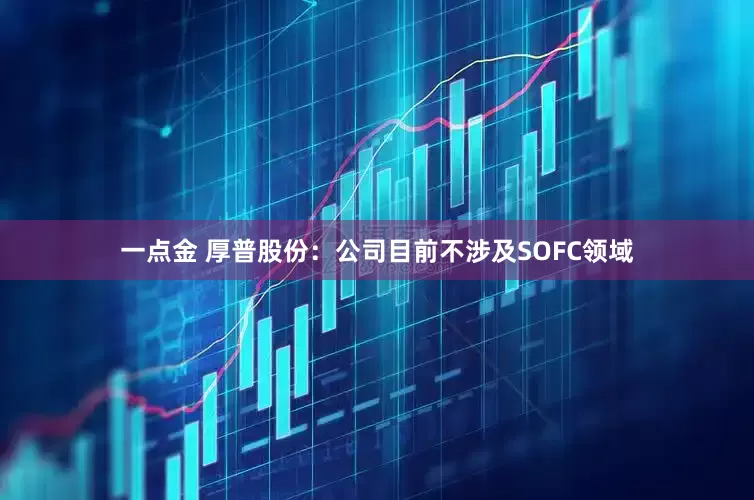 一点金 厚普股份：公司目前不涉及SOFC领域