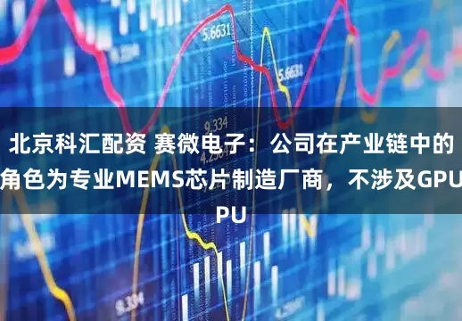 北京科汇配资 赛微电子：公司在产业链中的角色为专业MEMS芯片制造厂商，不涉及GPU